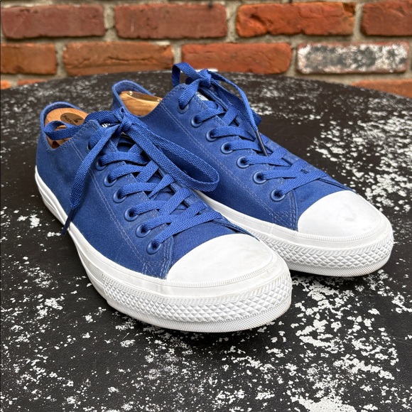 Converse Royal Blue Canvas Sneakers - Picture 4 of 10
